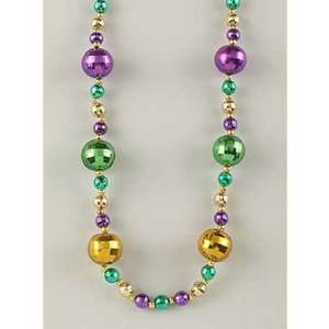 Mardi Gras Disco Ball Beads