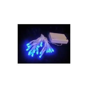   Operated Blue LED Wide Angle Christmas Lights Patio, Lawn & Garden