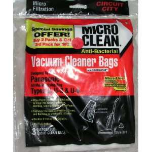  Panasonic Micro Clean Vacuum Cleaner Bags