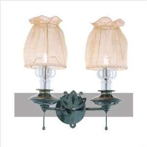   Two Light 7.1 Wall Sconce Shade Without Shade
