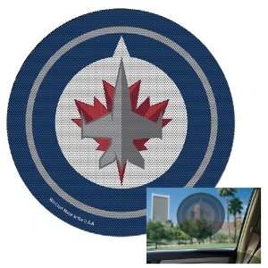  Winnipeg Jets Official 8 Diameter NHL Car Window Shade 