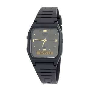 Casio Mens Analog Digital AW48HE 8AV Resin Quartz Watch with Black 
