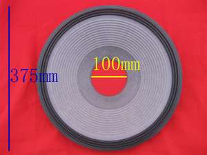 15 inch 3 line JBL cloth surround paper cone (100 mm center hole) 70mm 
