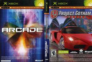 Project Gotham Racing 2/Arcade (Xbox, 2003) (2 GAMES)  