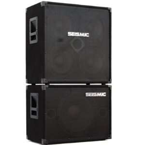   Bass Guitar Speaker Cabinet with Horn and 1x15 Bass Guitar Cabinet