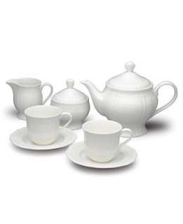 Mikasa Dinnerware, Antique White Tea Set   Coffee Mugs & Tea Cups 