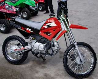  Baja Motorsports DR90 Dirt Runner 90 Dirt Bike (Red) Automotive