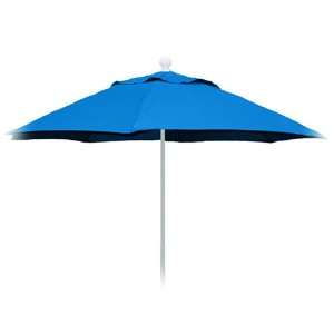   7PUWO RBL 7.5 foot Market Umbrella, Royal Blue Patio, Lawn & Garden