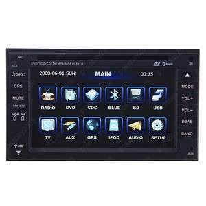   Tucson Car GPS Navigation Bluetooth IPOD  DVB T TV DVD Radio  