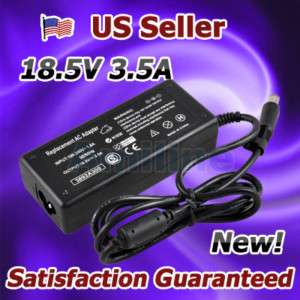 65W 18.5V 3.5A Smart Pin AC Adapter Power Cord For HP Spare 609939 001 