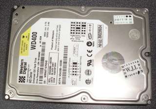 Western Digital WD400BB IDE 40GB 7200 Hard Disk Drive  