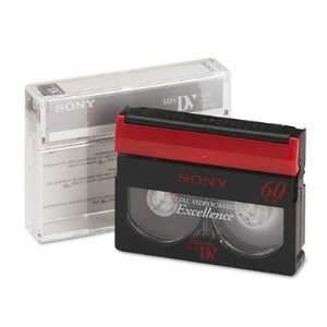   Premium Grade DVC Camcorder Videotape Cassette, 60 Minutes SONDVM60PRL