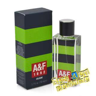   GREEN  ABERCROMBIE & FITCH  1.7 OZ MEN COLOGNE 50 ML new in box