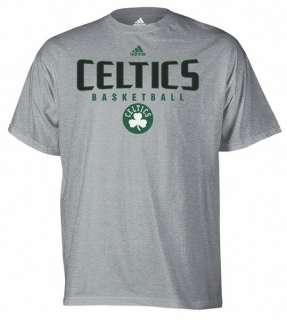 Boston Celtics Adidas Grey Absolute T Shirt sz Medium 018286601026 