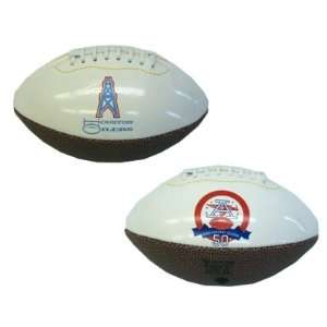   Titans Afl 50Th Anniversary Mini Size Football Sports Collectibles
