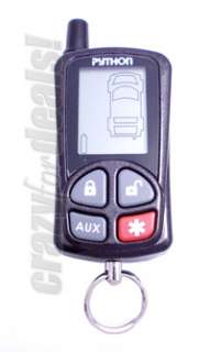 NEW PYTHON by DEI 881XP 2 Way Paging LCD Car Alarm/Remote Start 