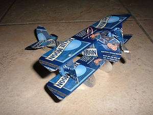 BLUE MOON ALE BEER Can Plane Airplane. Made from REAL Beer cans 