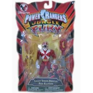  Power Rangers Jungle Fury Light Speed Resuce Red Ranger 