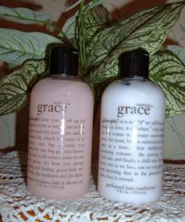 Philosophy Amazing Grace Shampoo & Conditioner 8oz Each  