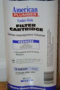 American Plumber W5CIP Undersink Filter Cartridge  