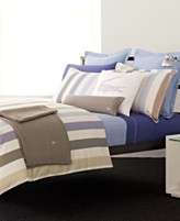 Lacoste Bedding, Goelette 3 Piece Comforter or Duvet Cover Sets
