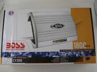 Boss Audio CX1800 Chaos 5 Channel 1800 Watt 1800w Class AB Amplifier 