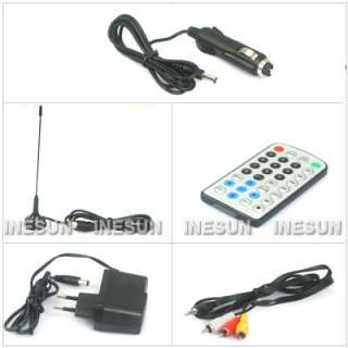 Car 7 TFT LCD Analog TV Monitor Support USB SD/MMS/MS  