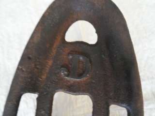 Antique John Deere Horse Drawn Equipment Cast Iron Foot Pedal  