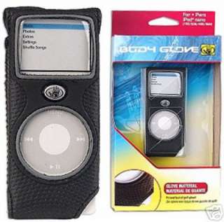 SALE  NEW iPod Nano Apple Body Glove Black Case Cover  