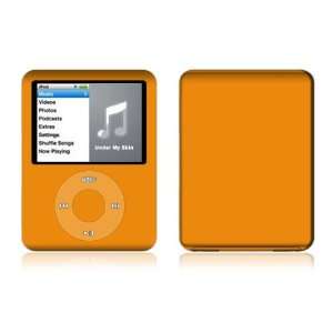  Apple iPod Nano 3G Decal Skin   Simply Orange Everything 