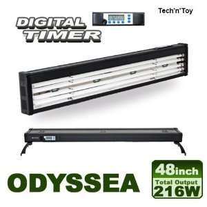  Odyssea 48 T5 HO Quad Aquarium Light Fixture w/Built in 
