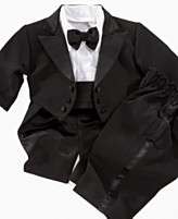 Haddad Brothers Baby Set, Baby Boys Lauren Madison 4 Piece Tux