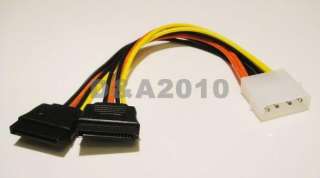 IDE to SATA Serial ATA Splitter Power Cable Connector  