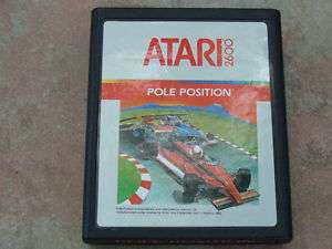 ATARI POLE POSITION ATARI 2600 GAME ONLY 1982 WORKS  