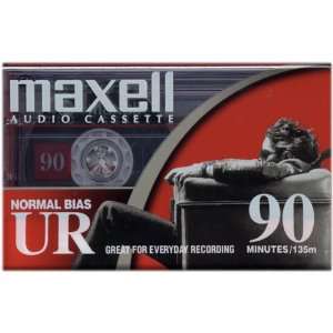    MAXELL UR 90 Blank Audio Cassette Tape (2 pack) Electronics