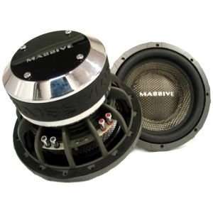  Massive Audio DMX 12   2,500 Watt 12 Subwoofer