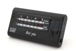 Digital Auto Tuner For Electric Acoustic Guitar Bass  