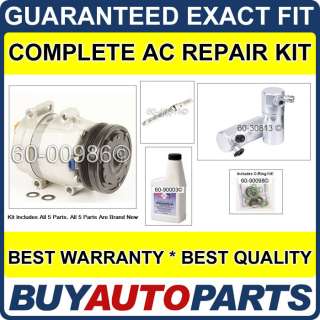 AC REPAIR KIT NEW COMPRESSOR & CLUTCH CHEVY CORVETTE C5  