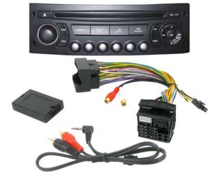 Connects 2 CTVPGX011   Aux Input Adaptor Interface for CITROEN