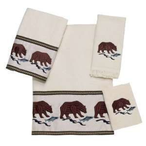  Avanti Northwest 4 Piece Towel Set, Ivory