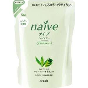 JAPAN Kracie Naive Hair Shampoo 400mll REFIL  