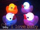Baby Bath Float Toy Color Changing Duck LED Light  