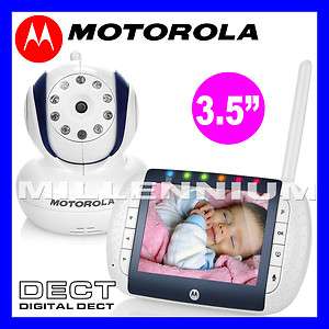 Motorola MBP36 Remote Digital Video Baby Monitor Night Vision Security 
