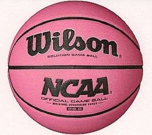 PINK ZONE BASKETBALL Wilson NCAA Official GAME [28.5]  