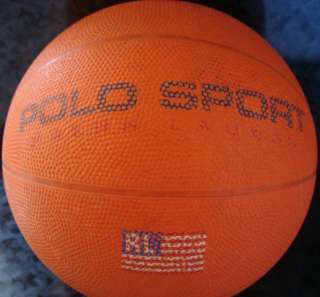   POLO Sport RALPH LAUREN Rawlings Basketball BALL Horse Logo Fragrance