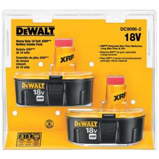 DeWALT DC9096 2 18V XRP Batteries 18 Volt Battery Pack  