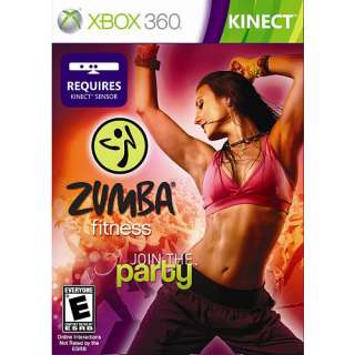 Zumba Fitness 2010   Kinect Video Game Xbox 360 096427016892  