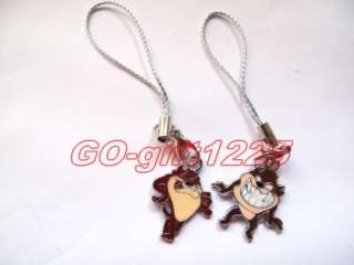 new lot 50Pcs Big mouth monster Metal Cell Phone  Charms Straps 