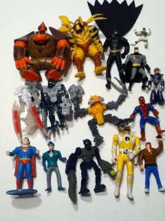   Super Hero Action Figures. Batman,Superman,Spiderman,Bionicles.  
