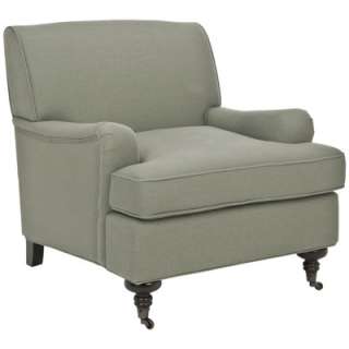New Safavieh Chloe Club Chair Beige Grey & Taupe  